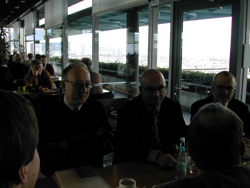 Risk Day 2002, Prof. Paul Embrechts, Prof. Karl Frauendorfer (HSG), Dr. Alfred Bloch (Swiss Re)