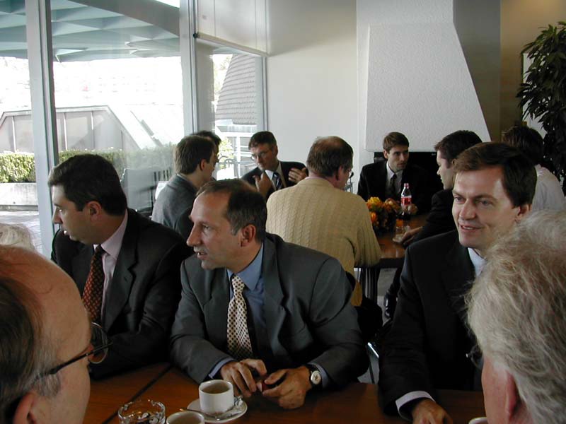 Risk Day 2002, Dr. Marco Finardi (UBS), Dr. Harry Stordel (CSG), Dr. Uwe Schmock