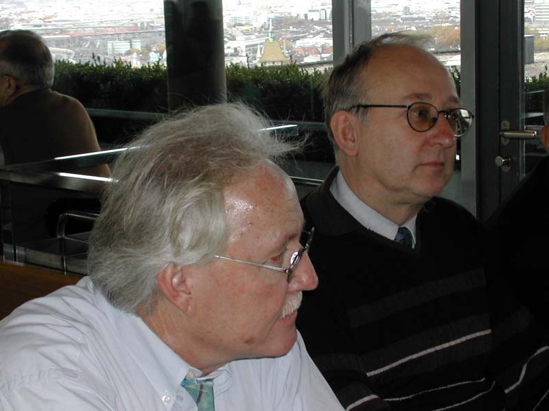 Risk Day 2002, Prof. Hans-Jakob Lüthi, Prof. Paul Embrechts