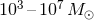 103 –107 M β