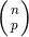 ( ) n p