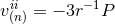 vi(in) = − 3r−1P