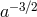−3∕2 a