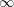 ∞
