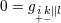 0 = g +ik−∥l