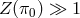 Z(π ) β« 1 0