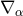 ∇ α