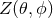 Z(𝜃,ϕ )